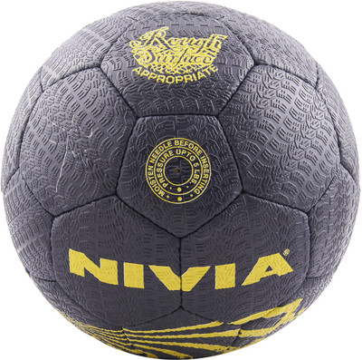

Nivia Street Syn Football - Size: (Pack of 1, Black