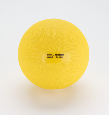 

Gymnic Heavymed Gr. 2.000 ( 2 Kg. ) Ø Cm. 15 Yellow Medicine Ball(Weight: 2 Kg, Yellow)