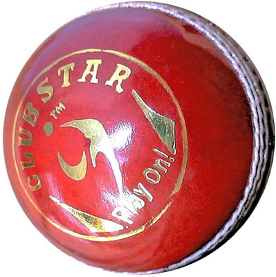 

SM Club Star Cricket Leather Ball(Pack of 1, Brown)