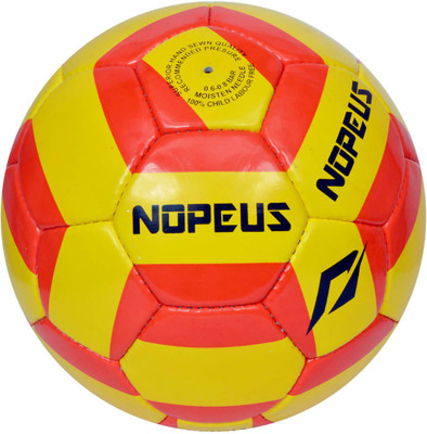 

Nopeus RED & YELLOW PU Football - Size: (Pack of 1, Red, Yellow