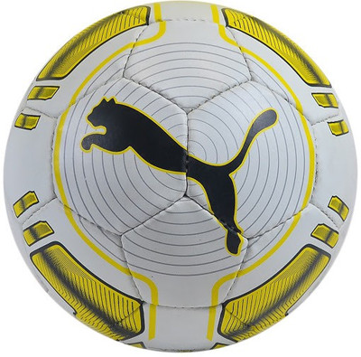 

Puma Evo Power Hard Ground 4 Football - Size: (Pack of 1, White, Yellow, Black