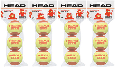 

Head TIP - I Tennis Ball(Pack of 12, Red, Yellow)