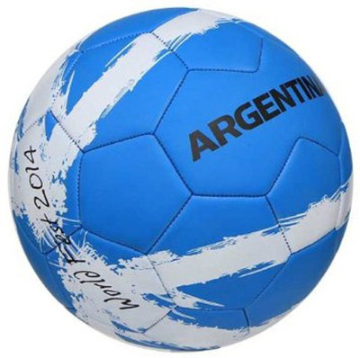 Nivia World Fest Football - Size: (Pack of 1, Blue, White