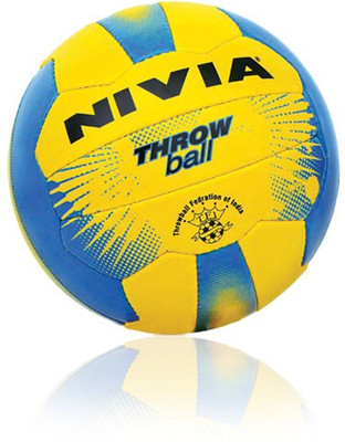 

Nivia Plain Throw Ball - Size: (Pack of 1, Yellow, Blue