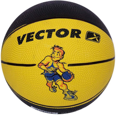 

Vector X BB-TOON-YELLOW-BLACK Basketball - Size: (Pack of 1, Yellow, Black