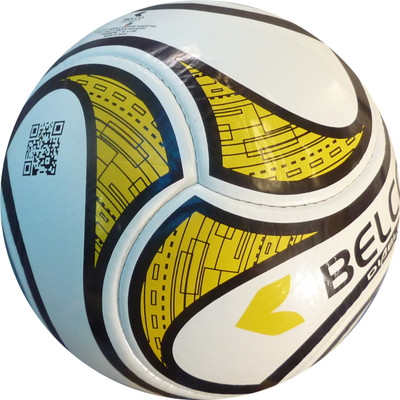 

BELCO Diablo 2 Football - Size: (Pack of 1, Black, Yellow, White