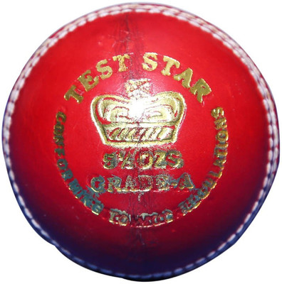 

RKC ART006 Cricket Leather Ball(Pack of 1, Red)