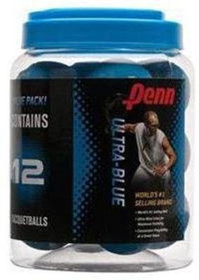 

Penn Racquetballs Squash Ball(Pack of 12, Blue)
