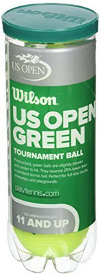 

Wilson US Open Tournament Tennis Ball Tennis Ball(Pack of 3, Green)