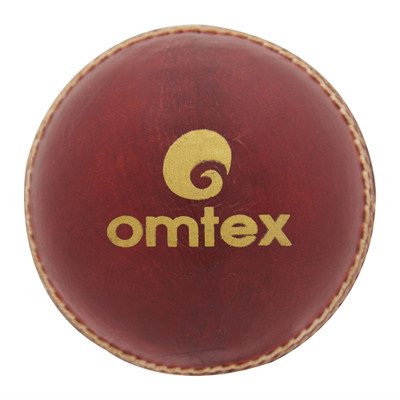 

Omtex Leather Cricket Leather Ball(Pack of 1, Red)