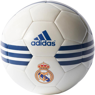 

ADIDAS Real Madrid Football - Size: (Pack of 1, White, Blue