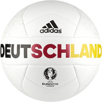 

ADIDAS Euro16Olp Ger C Football - Size: (Pack of 1, Multicolor, White/eqtyel/powred