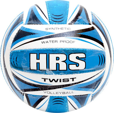 

HRS Twist Volleyball - Size: 4(Pack of 1, Multicolor)