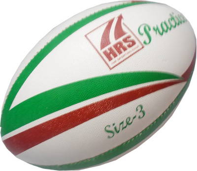 

HRS Practice Rugby Ball - Size: 3(Pack of 1, Multicolor)