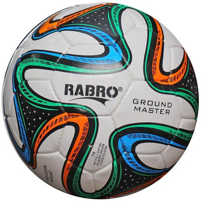 

Rabro GroundMaster Throw Ball - Size: 4(Pack of 1, White)