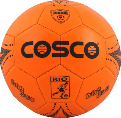 

Cosco RIO Football Size- Football - Size: (Pack of 1, Red, Yellow, Grey, White, Orange