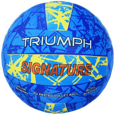 

Triumph Signature Volleyball - Size: 4(Pack of 1, Blue, Yellow)