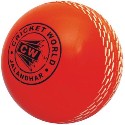 CW Wind Cricket Leather Ball(Pack of 6, Orange)