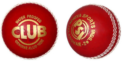 

Priya Sports Red Rubber Cricket Leather Ball(Pack of 2, Red)