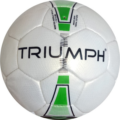 

Triumph CARBOTEK White/Green Football - Size: (Pack of 1, White, Green