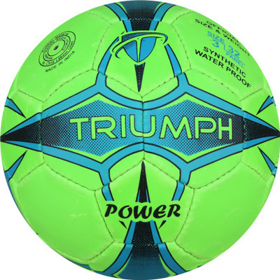 

Triumph Power Green/Blue Football - Size: (Pack of 1, Green, Blue