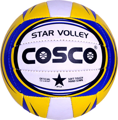 

Cosco STC Star Volleyball Volleyball - Size: (Pack of 1, Multicolor