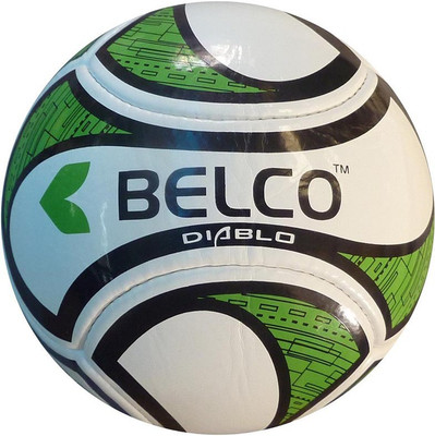 

BELCO Diablo 1 Football - Size: (Pack of 1, Black, Green, White