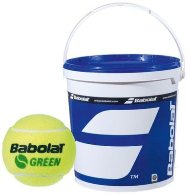 

Babolat Green Box Tennis Ball(Pack of 72, Yellow)