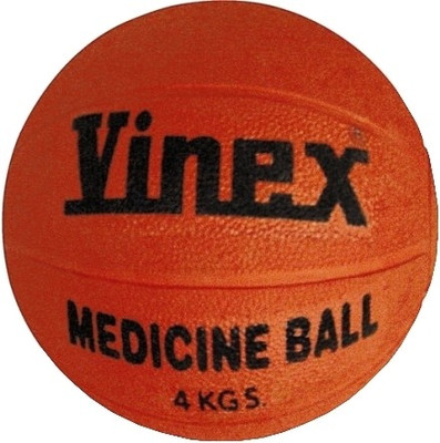 

Vinex Rubber Medicine Ball(Weight: 4 Kg, Red)