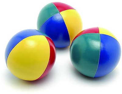 Sahni Sports Pro (Set of 3) Juggling Ball - Size: Standard(Pack of 3, Multicolor) available at flipkart for Rs.505