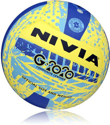 

Nivia G-2020 Volleyball - Size: (Pack of 1, Yellow, Multicolor