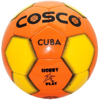 

Cosco Cuba Football - Size: 5(Pack of 1, Yellow, Orange), Assorted
