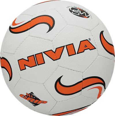 

Nivia Hi-Grip Football - Size: (White