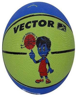 

Vector X BB-TOON-BLUE-GREEN Basketball - Size: (Pack of 1, Blue, Green