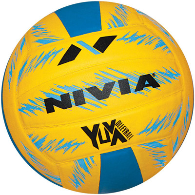 

Nivia Yuva Volleyball - Size: (Pack of 1, Yellow, Blue