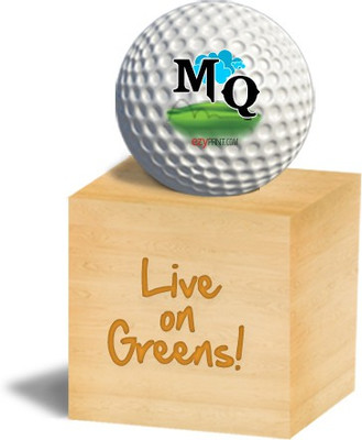 

ezyPRNT "MQ" Golf Ball(Pack of 1, White)