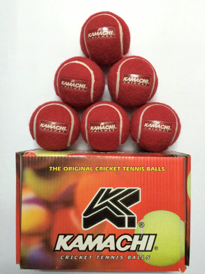 

KAMACHI CRICKET AND TENNIS BALL Cricket Tennis Ball(Pack of 6, Maroon)
