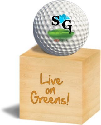 

ezyPRNT "SG" Golf Ball(Pack of 1, White)