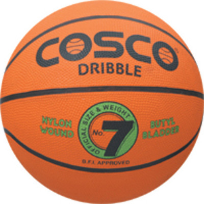 

Cosco Dribble Basketball - Size: (Orange, Multicolor
