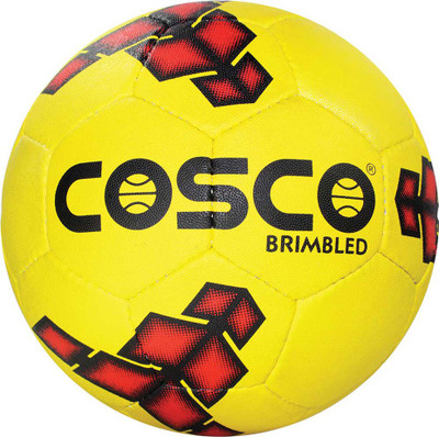 

Cosco BRIMBLED Football Size- Football - Size: (Pack of 1, Red, Yellow, Blue, Grey, Orange, Multicolor