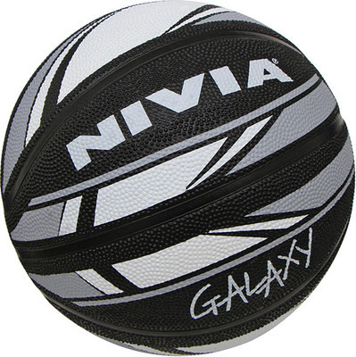 

Nivia Galaxy Basketball - Size: (Grey, Black