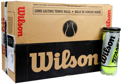 

Wilson Titanium Tennis Ball(Pack of 24, Yellow)