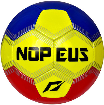 

Nopeus RED BLUE YELLOW SYNTHETIC Football - Size: (Pack of 1, Red, Blue, Yellow