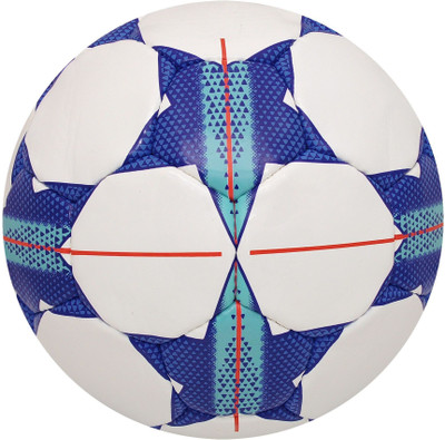 

Lionbuzz Star Football - Size: (Pack of 1, White, Blue, Blue;white