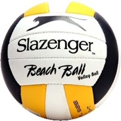 

Slazenger Beach Volleyball - Size: (Yellow, White, Blue