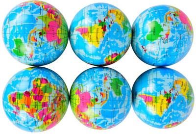 

Planet of Toys Hop Balls Foam Ball(Pack of 6, Multicolor)