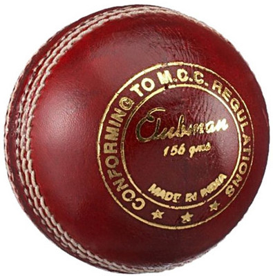 

GM Club Cricket Leather Ball(Pack of 1, Red), Maroon