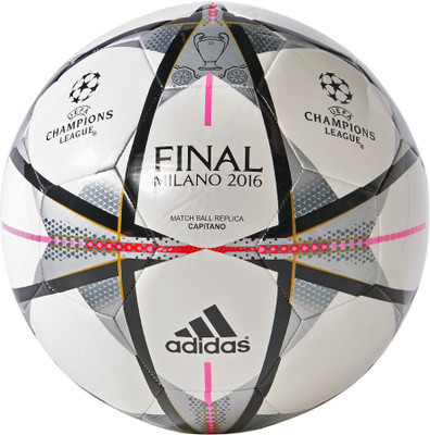 

ADIDAS EPP Glider Football - Size: 5(Pack of 1, White, Red), White;black;silver