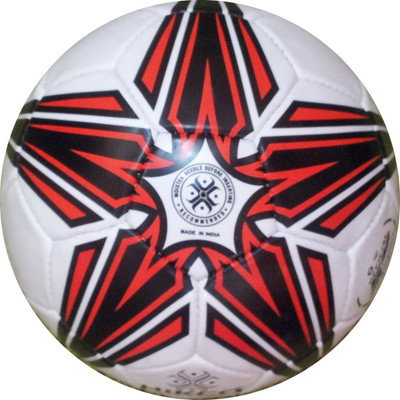 

Hikco Red Shooting Star Football - Size: 5(Pack of 1, Red)