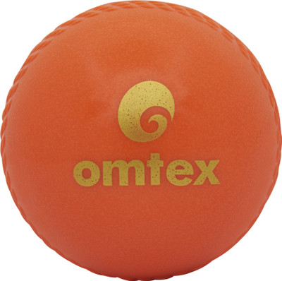 

Omtex Wind Cricket Leather Ball(Pack of 1, Orange)